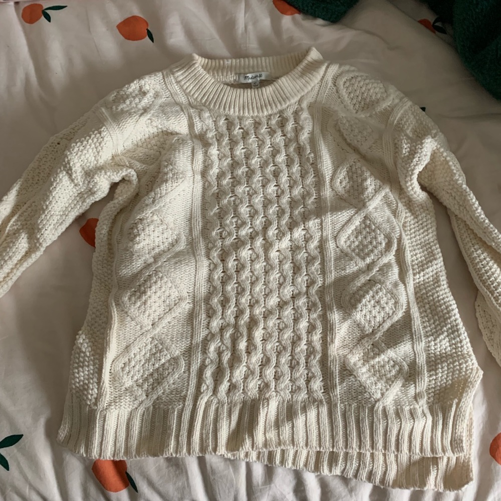 Cream Madewell Sweater